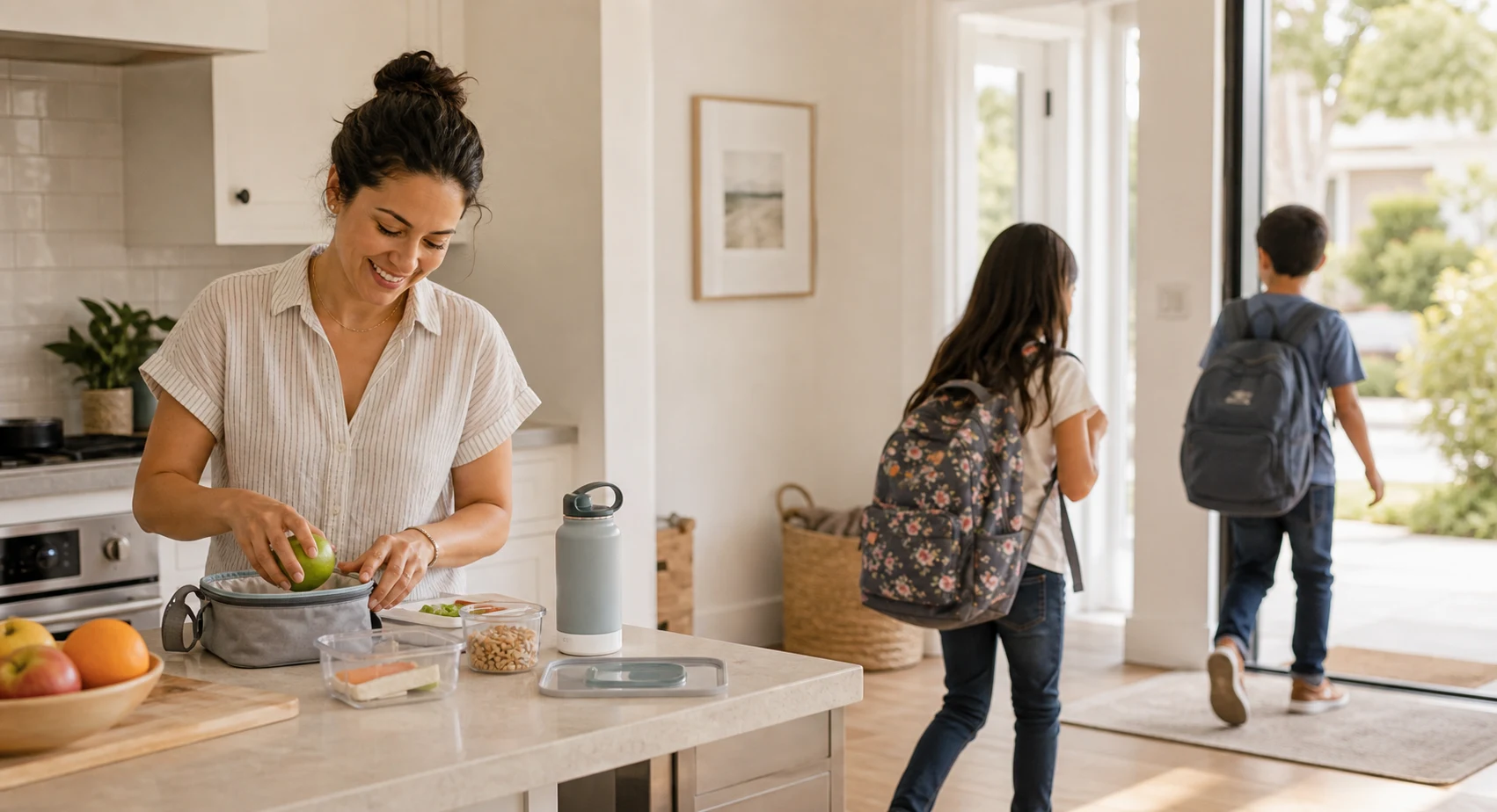 Real Daily Routine for Families in California: How Parents Manage School, Work, and Home